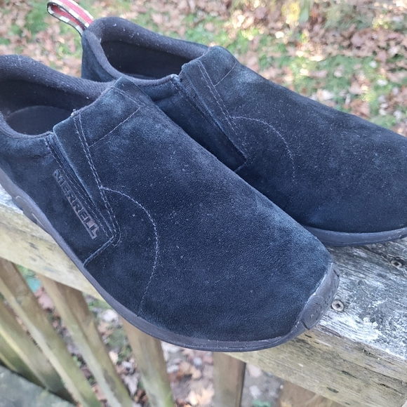 Gently used Men's Merrells slip on tan - Picture 6 of 8